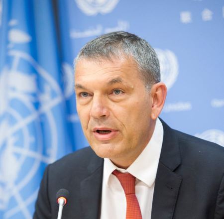 UNRWA chief says cash shortage may terminate Agency's operations by end of the year
